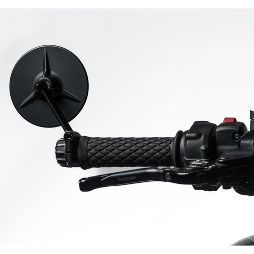 Motone Rétroviseur D'Extrémité De Guidon Triline Billet | Type R (E-Marque) | Extrémité De Barre | Célibataire