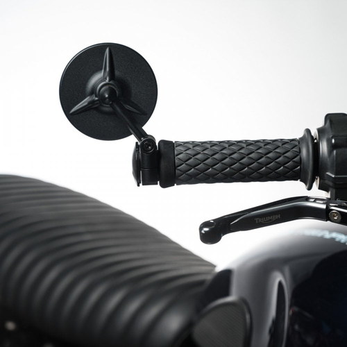 Motone Rétroviseur D'Extrémité De Guidon Triline Billet | Type S (80 Mm) | Extrémité De Barre | Célibataire