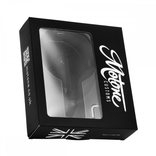 Motone Triline Billet Bar End Spiegel | Type S (80 Mm) | Bar-End | Enkel