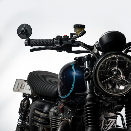 Motone Triline Billet-Lenkerendspiegel | Typ S (80 Mm) | Bar-End | Einzel