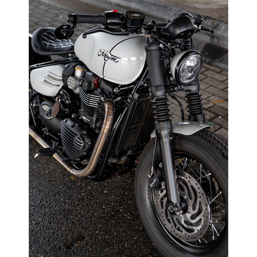 Motone Rétroviseur D'Extrémité De Guidon Turismo Billet | Type S (80 Mm) | Extrémité De Barre | Célibataire