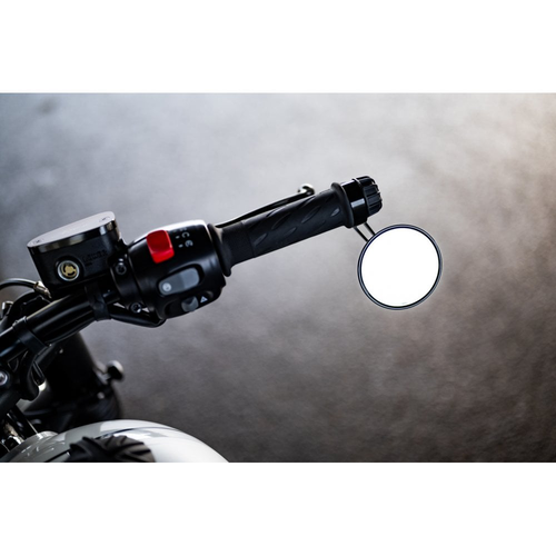 Motone 2X Turismo Billet Lenkerendspiegel | Typ S (80 Mm) | Bar-End | Paar