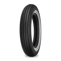 Pneu E 270 5.00 -16 TT 69 S avec double flanc blanc