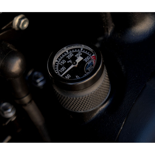 Motone Engine Temp Gauge Oil Filler Cap | Triumph | °F - Fahrenheit Or °C - Celsius