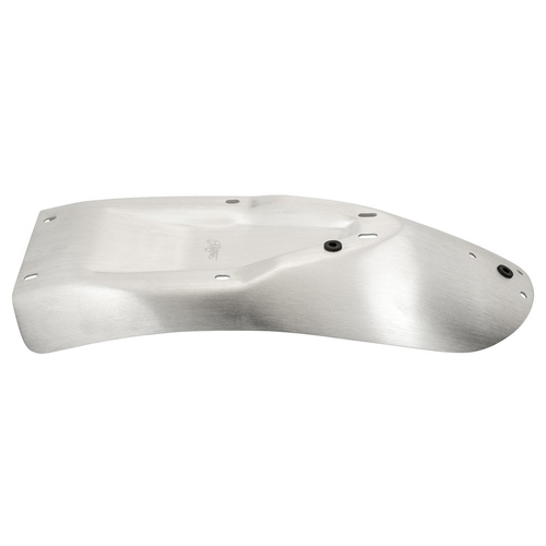 Motone TRX-Schep | Achterspatbord Voorgeboord | Thruxton 1200 | Geborsteld en Geanodiseerd Zwart of Geborsteld