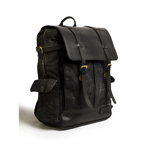 Trip Machine  Rambler Backpack | Black Or Vintage Tan Or Tobacco Brown
