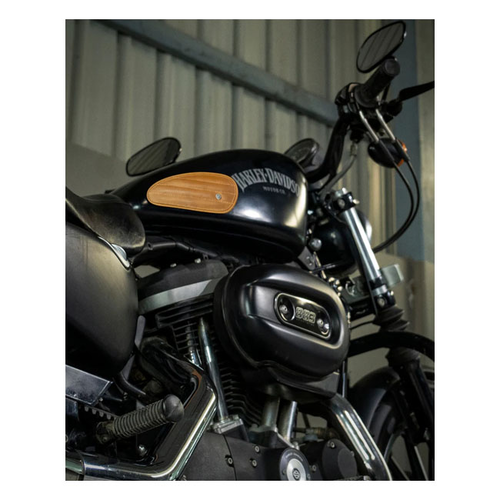 Trip Machine  Classic Mini Leather Tankpad | Black Or Tan Or Brown