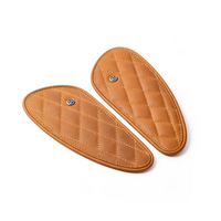 Diamond Mini Leather Tankpad | Black Or Tan Or Brown