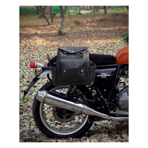Trip Machine Outlander Zadeltas | Zwart Of Tabak