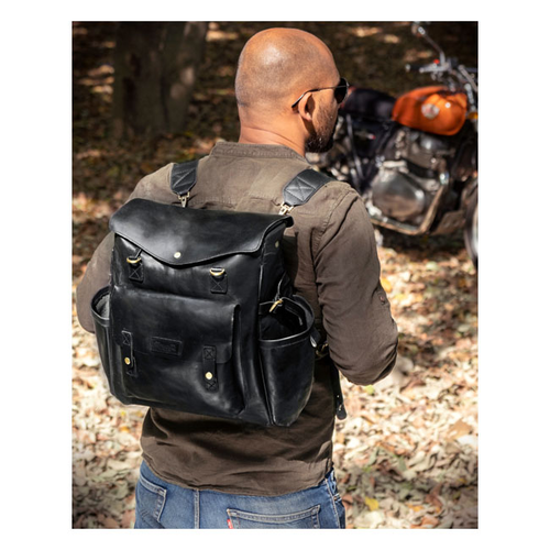 Trip Machine Outlander Zadeltas | Zwart Of Tabak