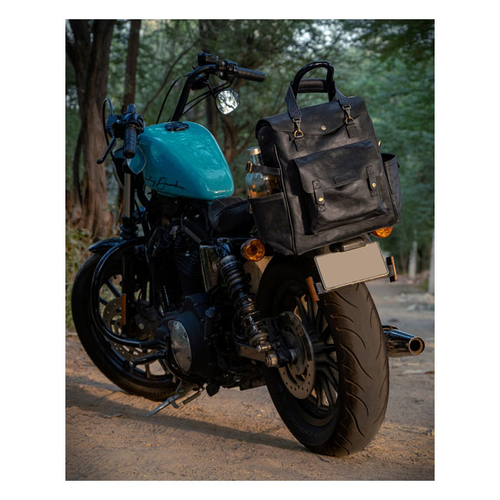 Trip Machine Outlander Zadeltas | Zwart Of Tabak
