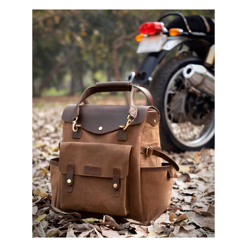 Trip Machine Outlander Zadeltas | Zwart Of Tabak
