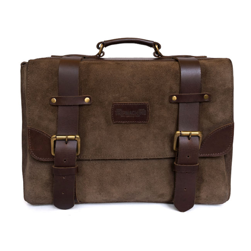 Trip Machine  Warrior Saddlebag | Tobacco Brown Or Black