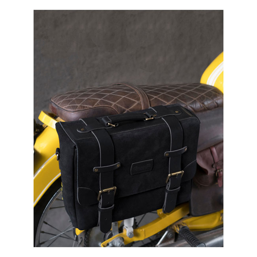 Trip Machine  Warrior Saddlebag | Tobacco Brown Or Black