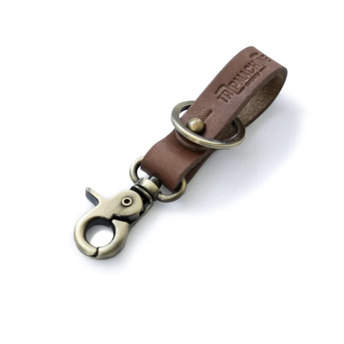 Trip Machine  Key Fob Vintage Tan / Antique Gold Or Vintage Tan / Metallic Black