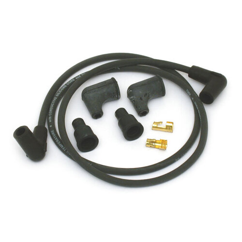 Dynatek Universiteit 7 Mm Bougiekabelset | 90° Plug-Laars | Zwart Of Grijs
