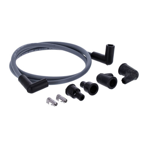 Dynatek Univ. 7mm Spark Plug Wire Set | 90° Plug Boot | Black or Gray