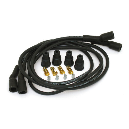 Dynatek Univ. 7mm Spark Plug Wire Set | Black or Gray