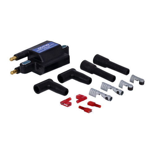 Dynatek Bobine Miniature Dyna | Double Tour | 12V | 3 OHMs | Noir