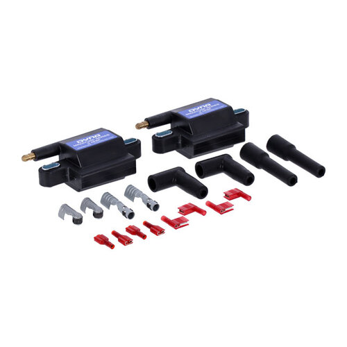 Dyna Miniature Coil Set | Single Tower | 12V | 3 OHM | Black