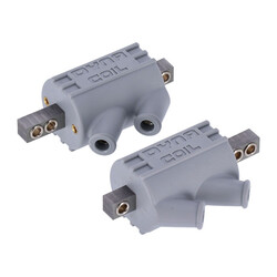 Dyna 2 |2 OHM Spulen | Doppelstecker/Ausgang | Schwarz