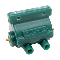 Dyna Oem Style Ignition Coil | 12V | 3 OHM | Dark Green