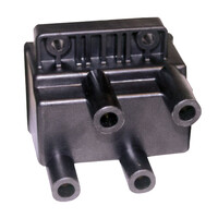 Doppelfeuerspule | Einzelnes Feuer | 4 Stecker | Schwarz