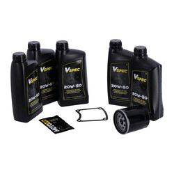 Kit D'Entretien Pour Grandes Huiles | Entièrement Synthétique | Modèles FXR 87-94 (NU) | Filtre Chromé Ou Filtre Noir