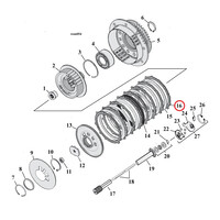 Clutch Plate Set | Red Eagle