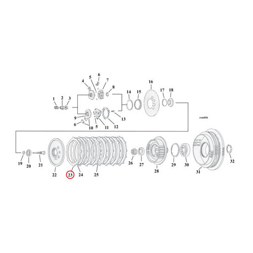 Alto Jeu De Disques D'Embrayage | Aigle Rouge
