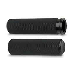 Ness Knurled Fusion Grips | Black