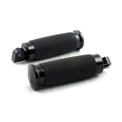 Folding Foot Pegs Custom Contour | Black Anodized