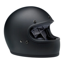 Gringo Helm Flach | Schwarz