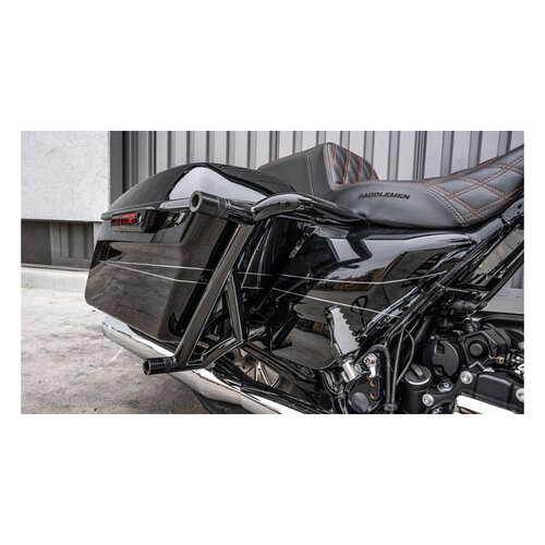 Burly Brawler Crash Bar Kit Touring | Black