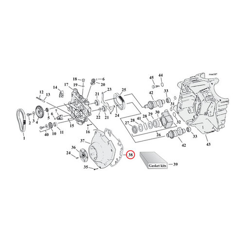 Cometic Nockendeckeldichtung | .032 Zoll AFM