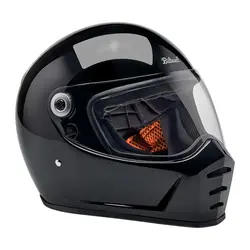 Lane Splitterhelm | Glanzend Zwart