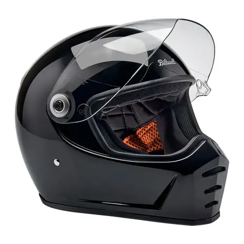 Biltwell Lane Splitterhelm | Glanzend Zwart