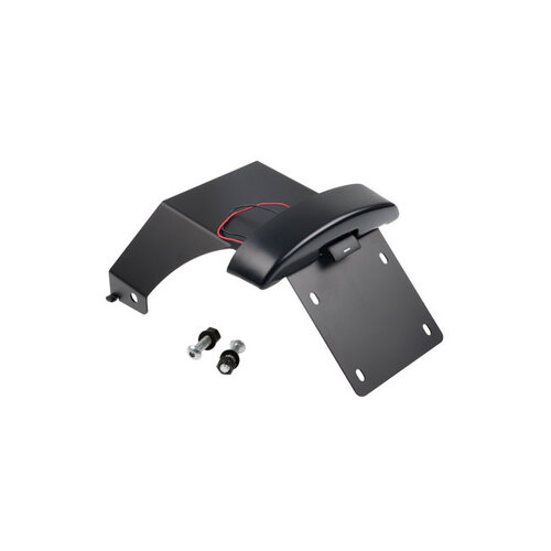 Cult-Werk Support De Plaque D'Immatriculation Central | Noir