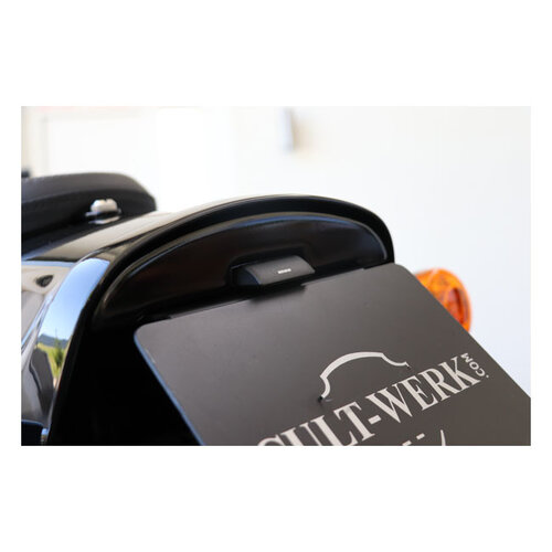 Cult-Werk Support De Plaque D'Immatriculation Central | Noir