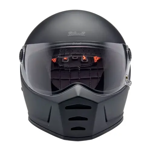 Biltwell Lane Splitter Helmet | Flat Black