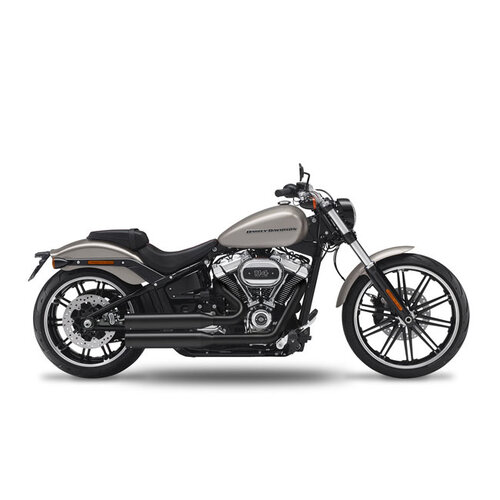 KessTech Fusion Long 2-2 Pot D'Échappement Noir | Short Coupe Droite