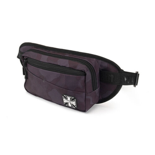 West Coast Choppers Gürteltasche II | Graues Tarnmuster