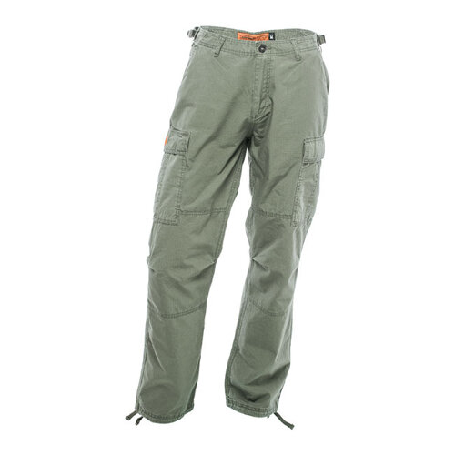 West Coast Choppers Caine Ripstop Cargohose | Grün | Größe Auswählen