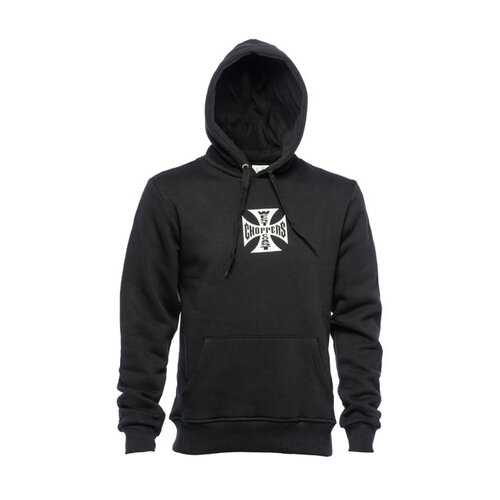 West Coast Choppers OG Klassischer Kapuzenpullover | Schwarz | Größe Auswählen