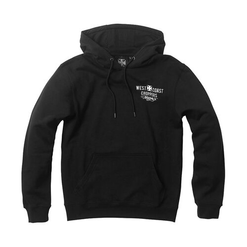 West Coast Choppers Frisco Kapuzenpullover | Schwarz | Größe Auswählen