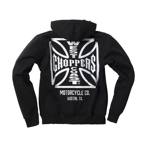 West Coast Choppers Sweat À Capuche Zippé OG ATX | Noir | Choisir La Taille