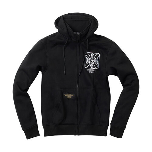West Coast Choppers Sweat À Capuche Zippé OG ATX | Noir | Choisir La Taille