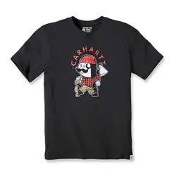 Carhartt S/S Lumberjack Graphic T-Shirt | Black