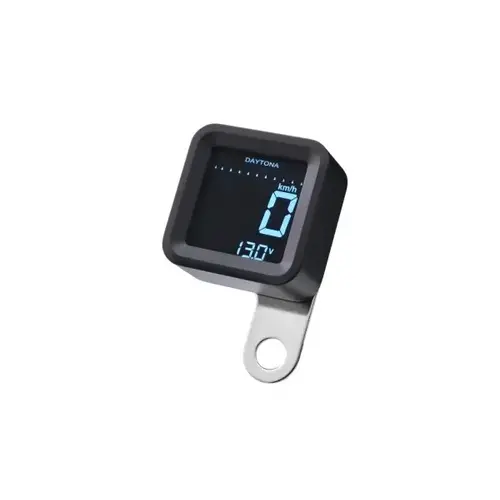Daytona "CUBE" Digitale LCD Snelheidsmeter + Toerenteller