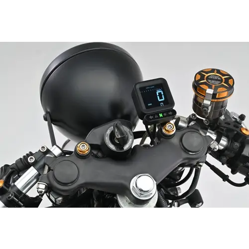 Daytona "CUBE" Digitaler LCD-Tachometer + Drehzahlmesser